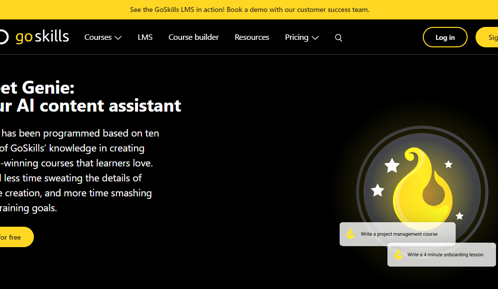 ai-boost-for-elearning:-goskills-introduces-genie-2.0-for-smarter-course-creation